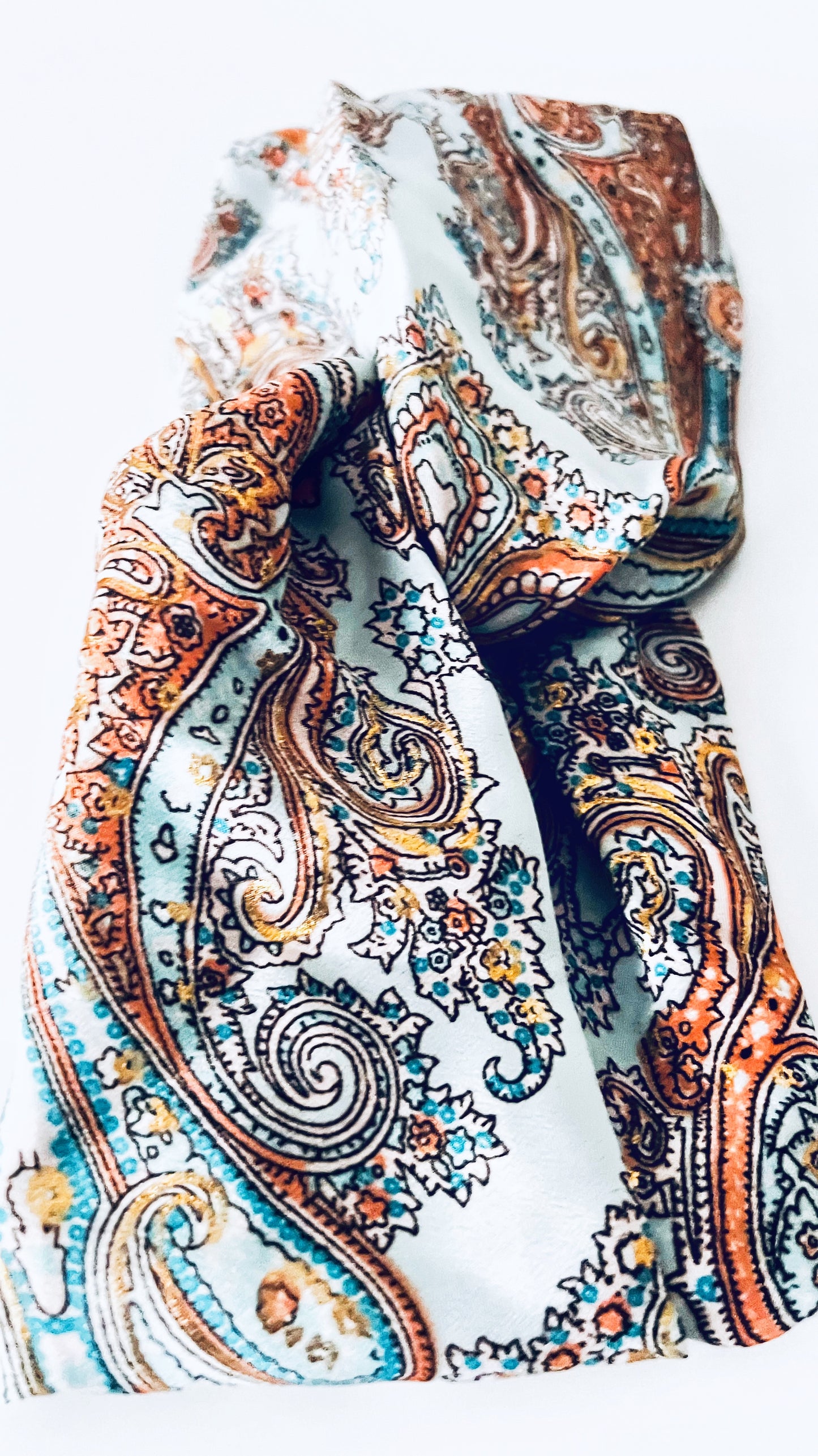 Indische Seiden Haarbänder