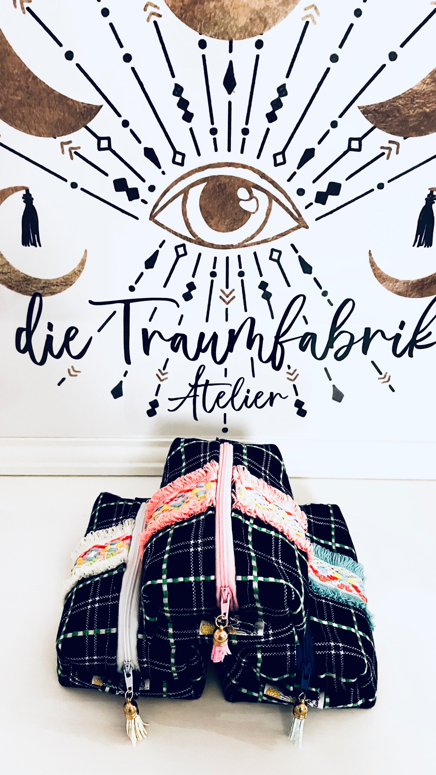 Boho Beauty-Bag mittel