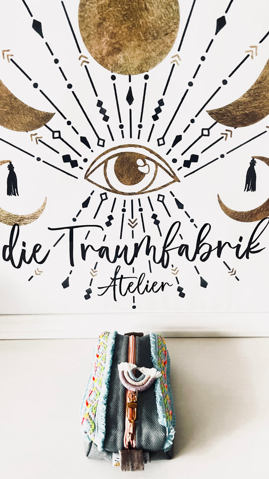 Boho Beauty-Bag mittel