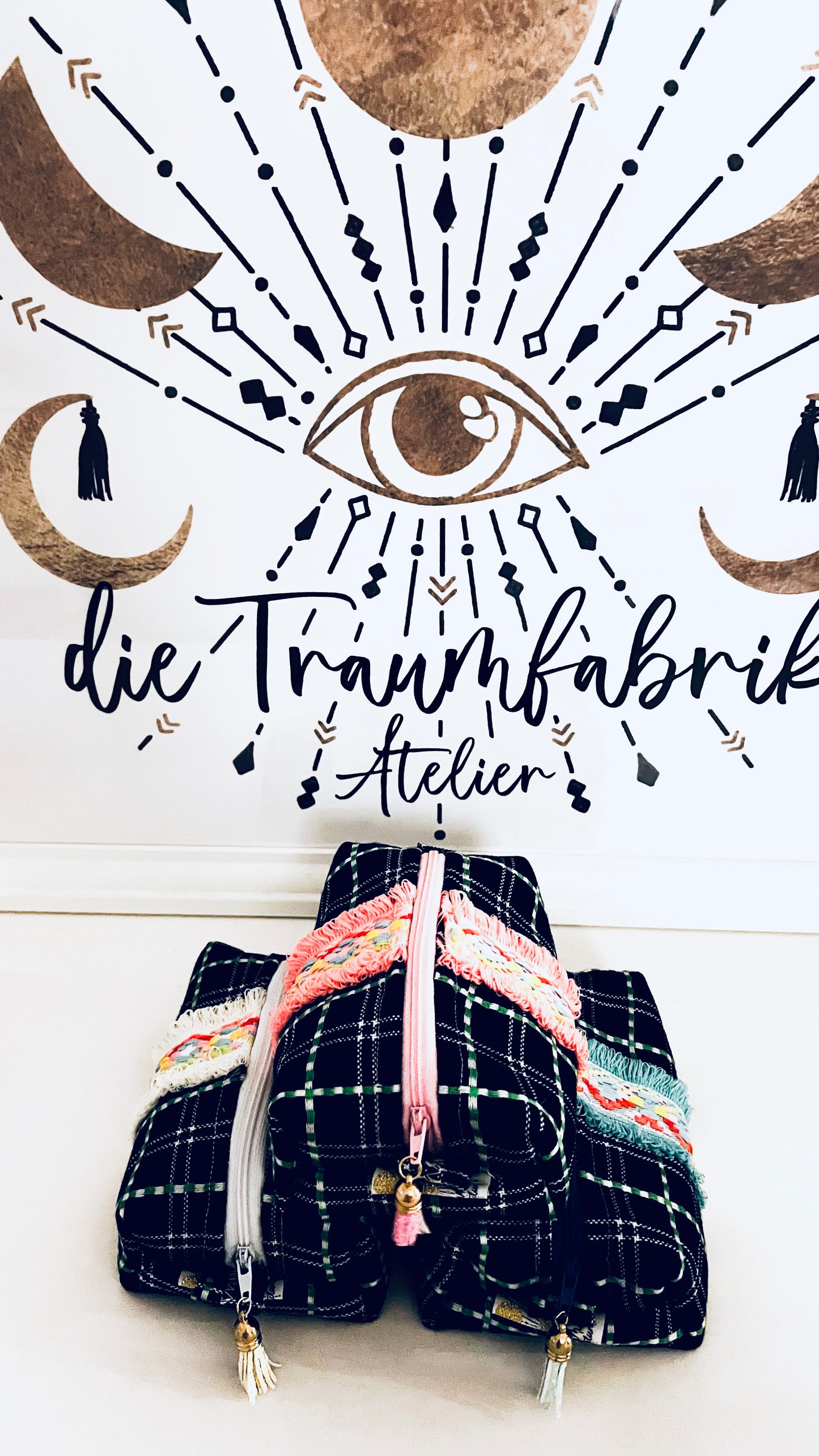 Boho Beauty-Bag mittel