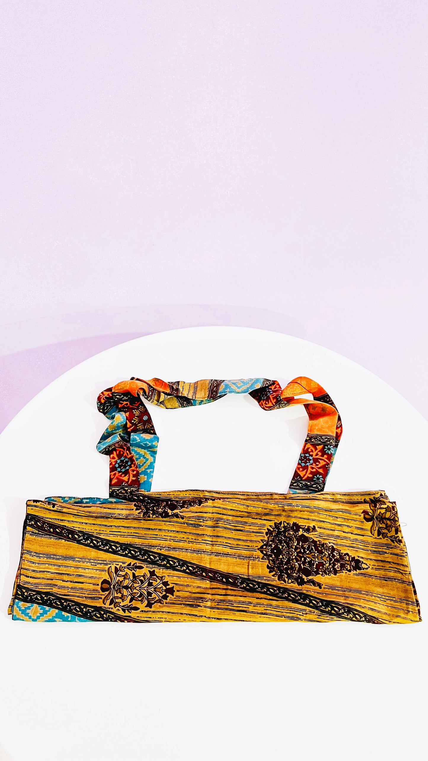 Seiden Tasche gross