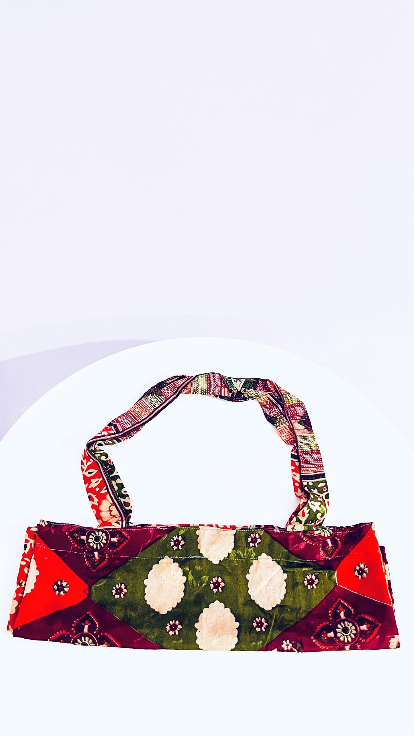 Seiden Tasche gross
