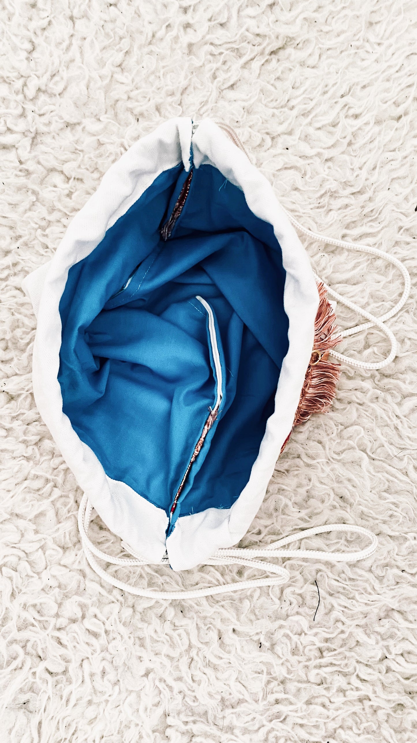 Rucksack-Weiss mit Elefanten