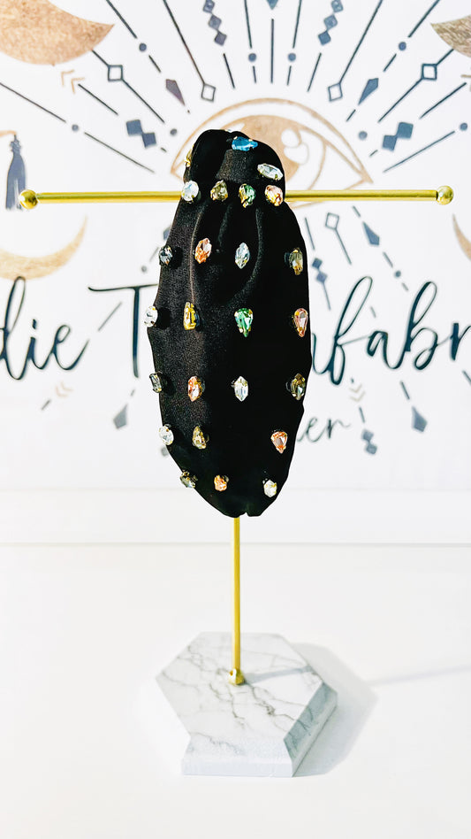 Turban Haarreif Schwarz