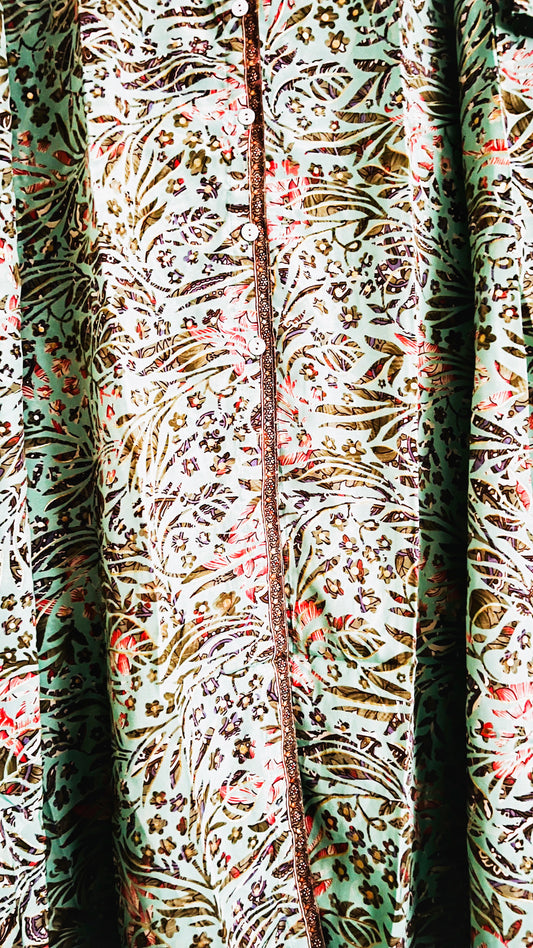 Bohemian Hemdkleid long