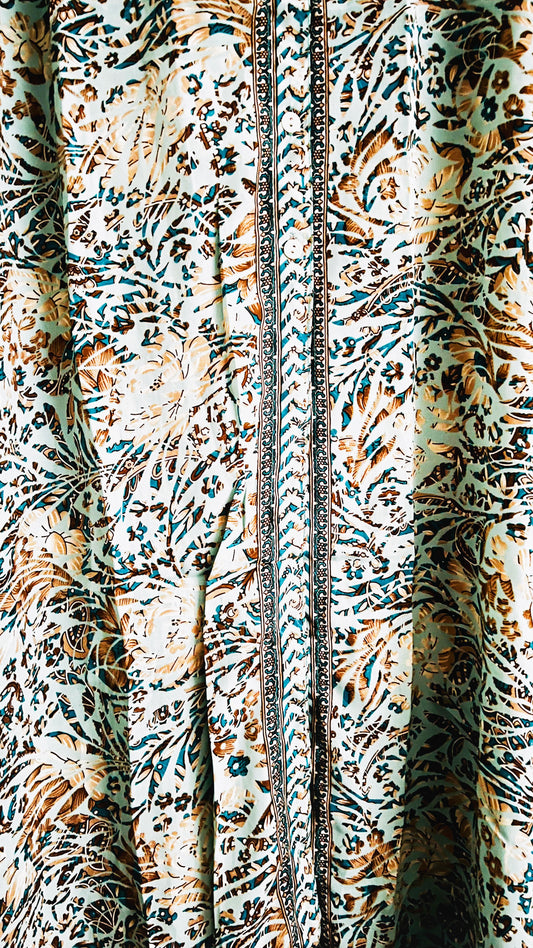 Bohemian Hemdkleid long