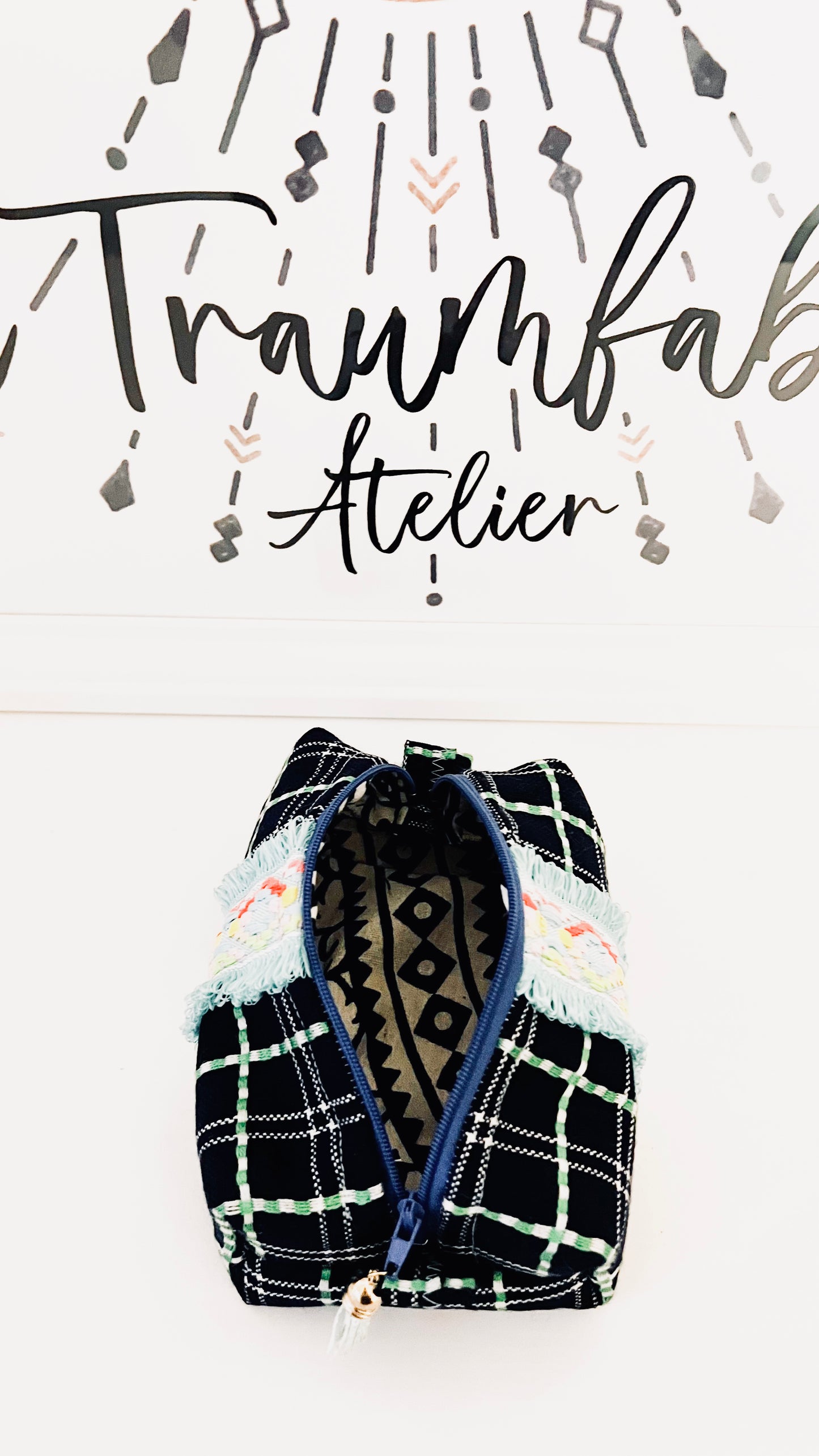 Boho Beauty-Bag mittel