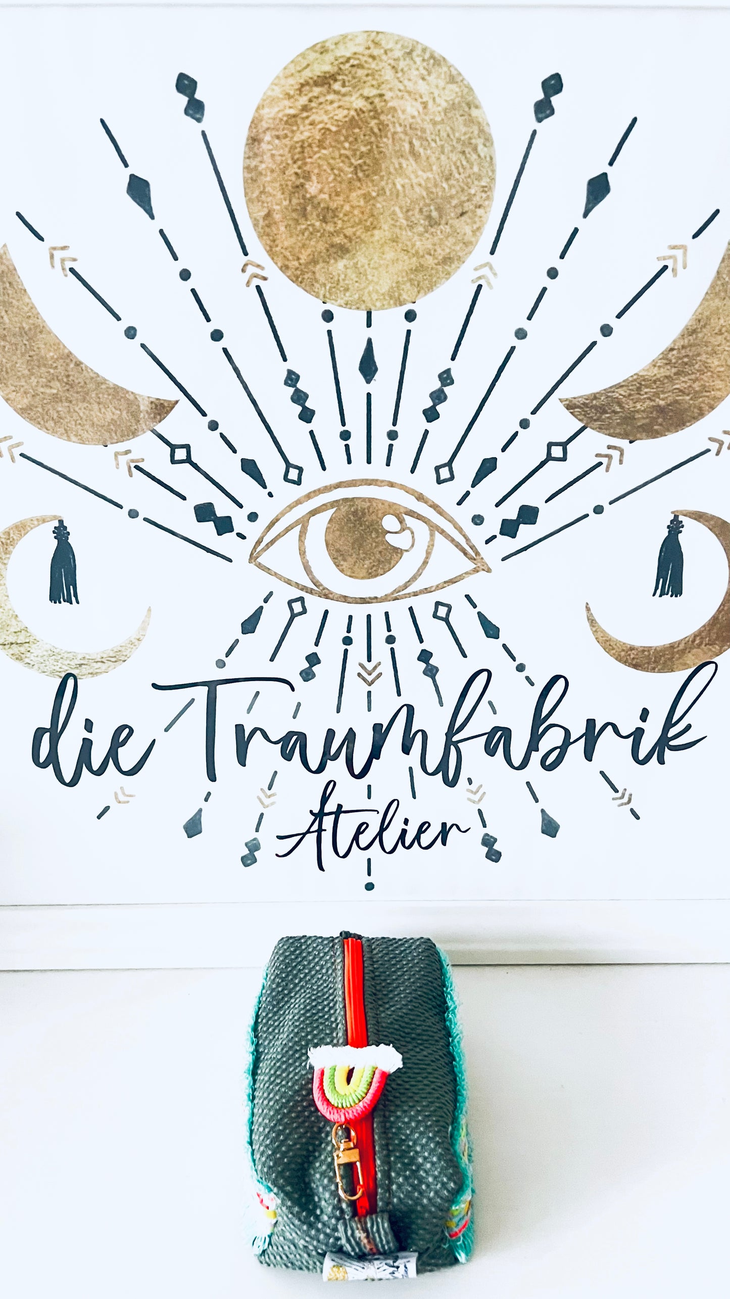 Boho Beauty-Bag mittel