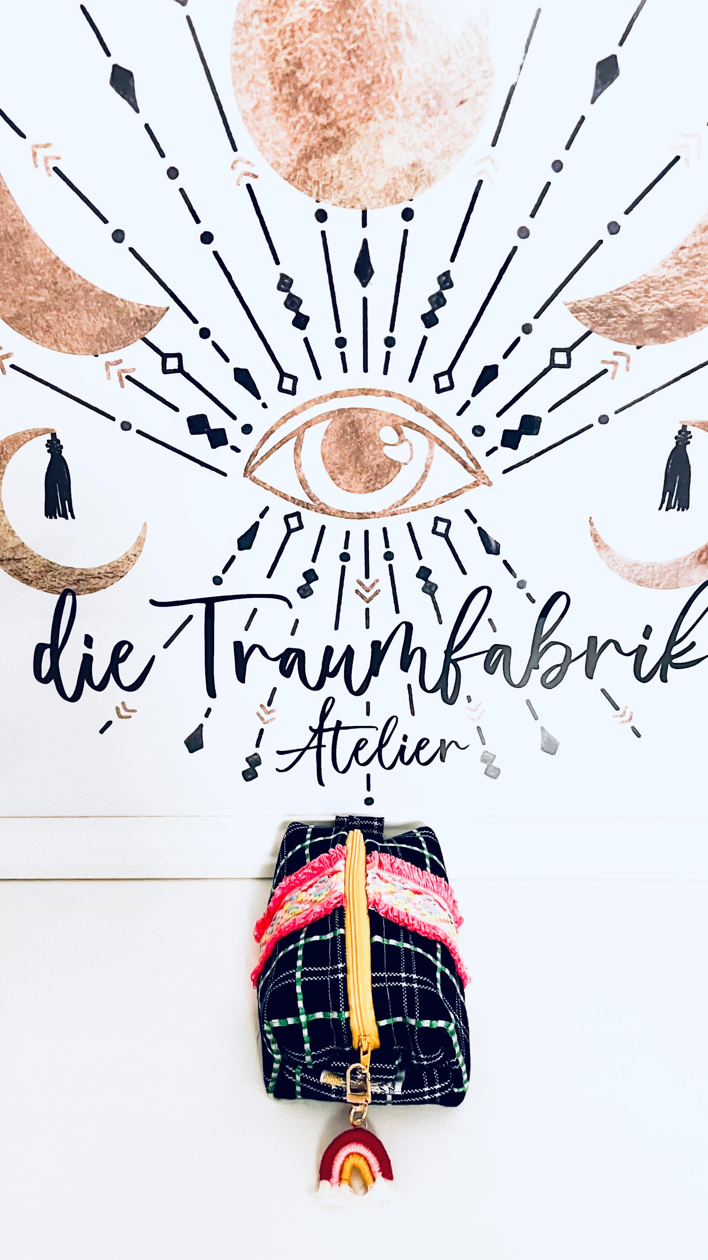 Boho Beauty-Bag mittel