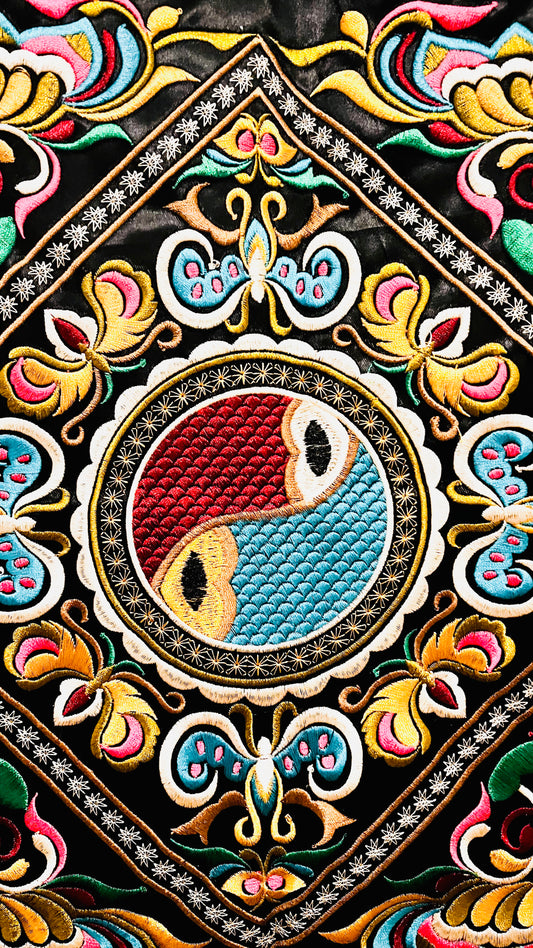 Ying & Yang Umhängetasche