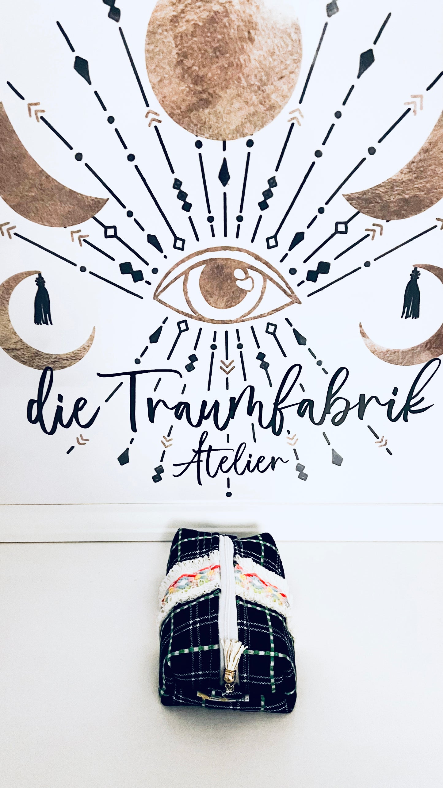 Boho Beauty-Bag mittel