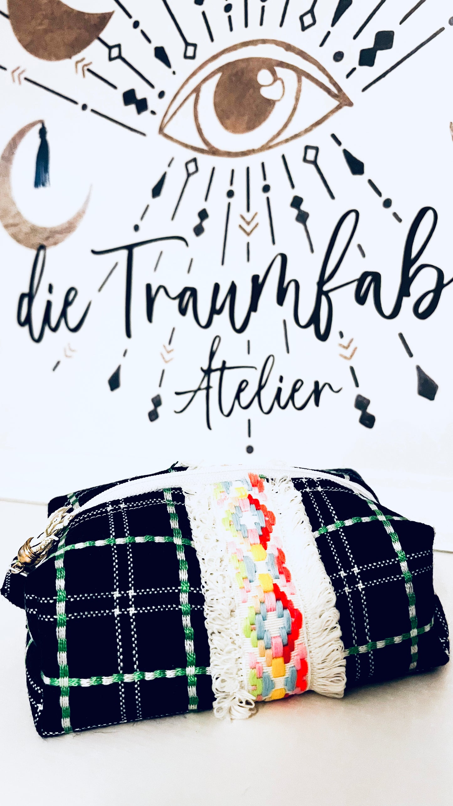 Boho Beauty-Bag mittel