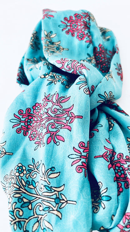 Indische Seiden Haarbänder