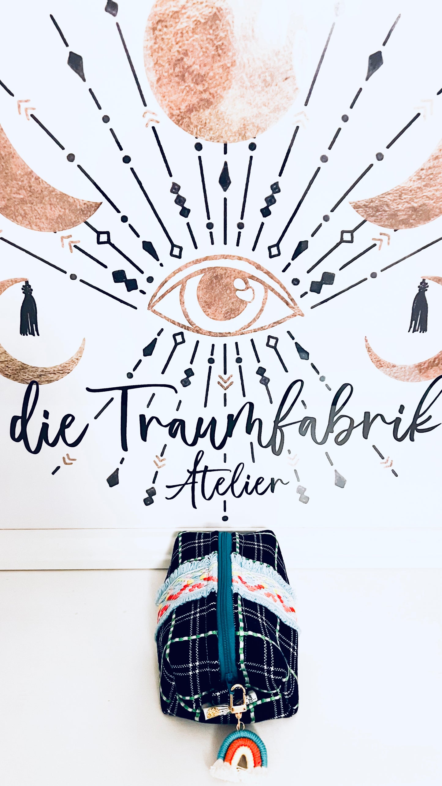 Boho Beauty-Bag mittel