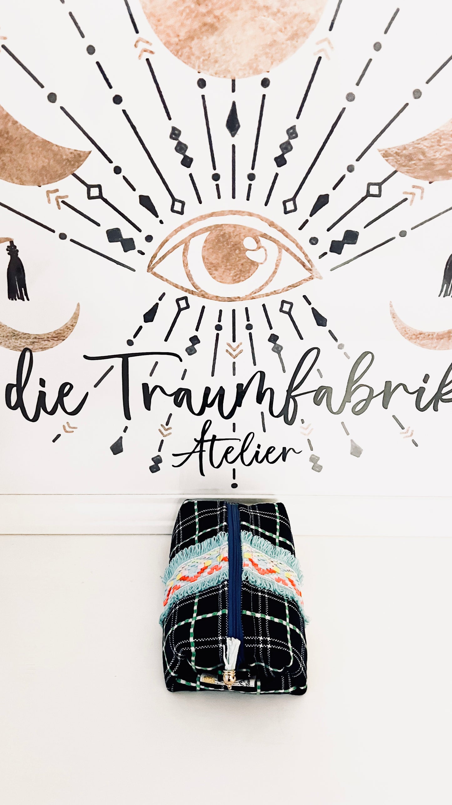 Boho Beauty-Bag mittel