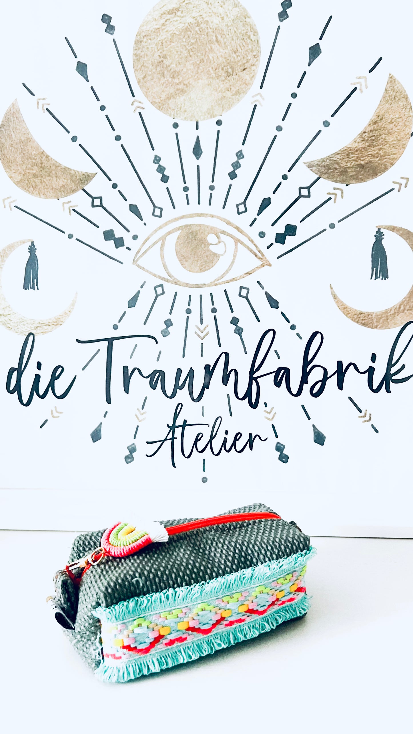 Boho Beauty-Bag mittel