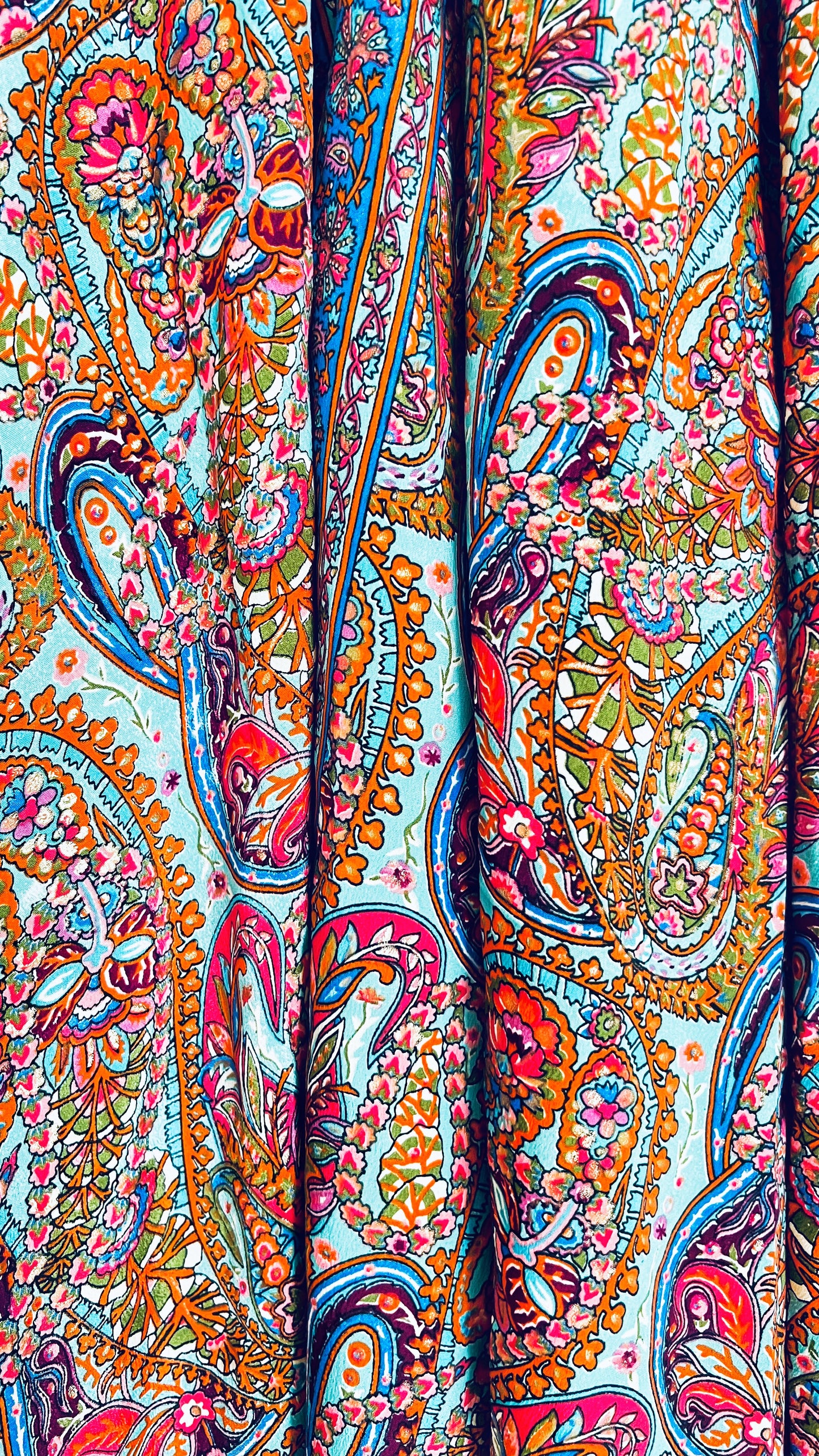 Bohemian Kleid - Blue Red