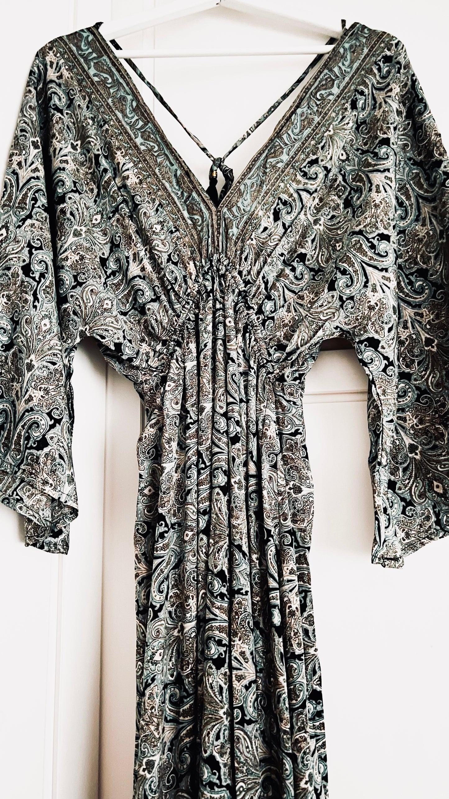 Bohemian Kleid - Schwarz