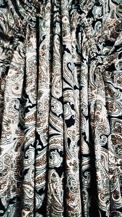 Bohemian Kleid - Schwarz