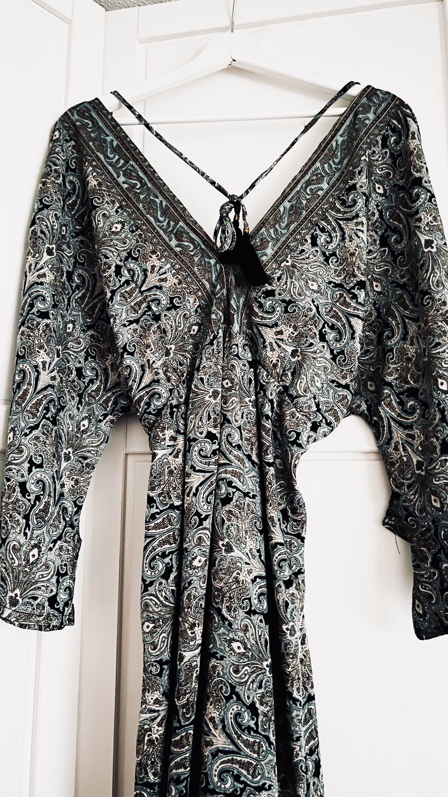 Bohemian Kleid - Schwarz