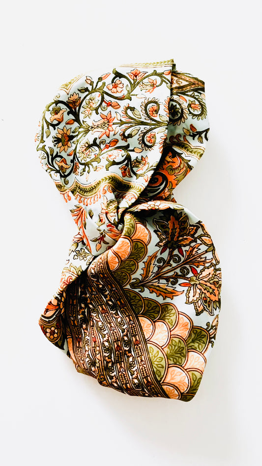 Indische Seiden Haarbänder