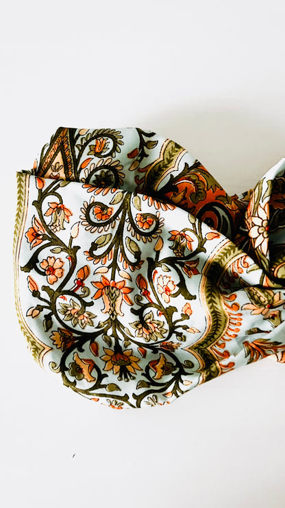 Indische Seiden Haarbänder