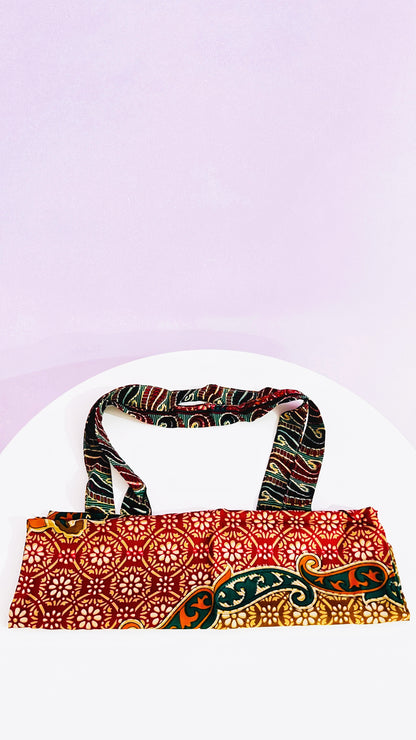 Seiden Tasche gross