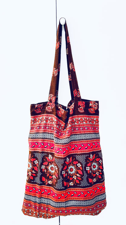 Seiden Tasche gross