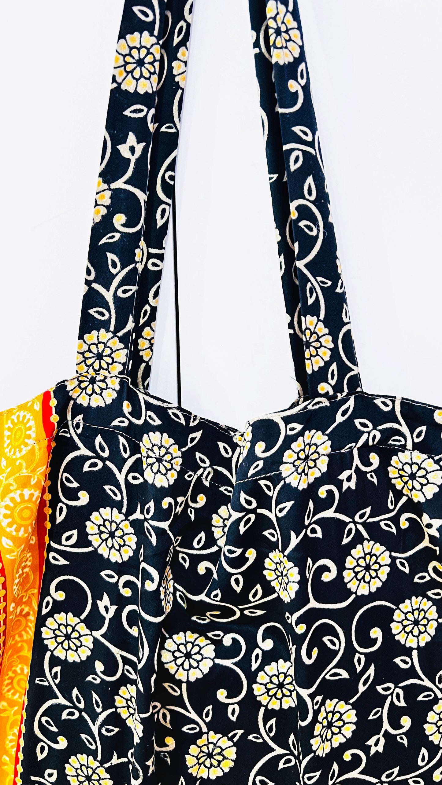 Seiden Tasche gross