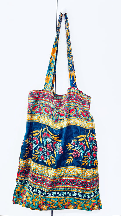 Seiden Tasche gross