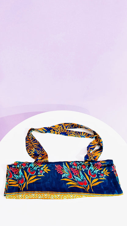 Seiden Tasche gross