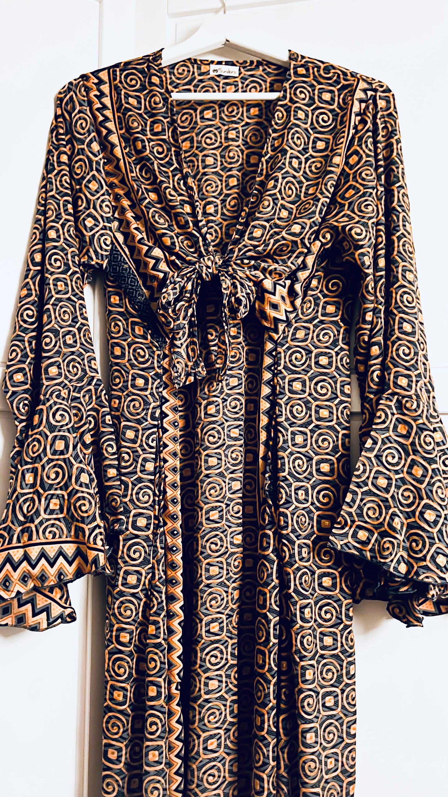 Kimono lang zum knüpfen