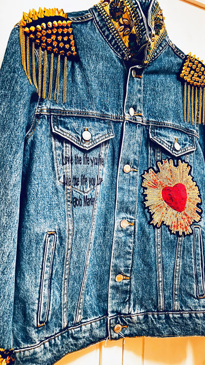 Boho Jacke Bob Marley