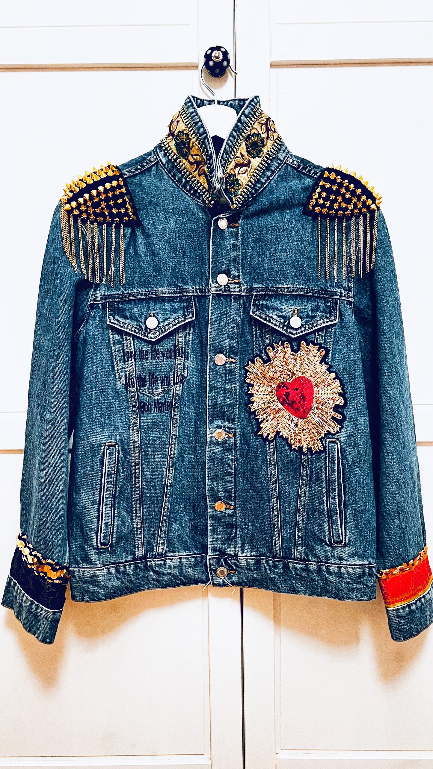 Boho Jacke Bob Marley