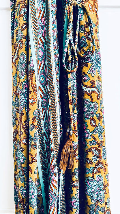 Bohemian Kleid - Braun