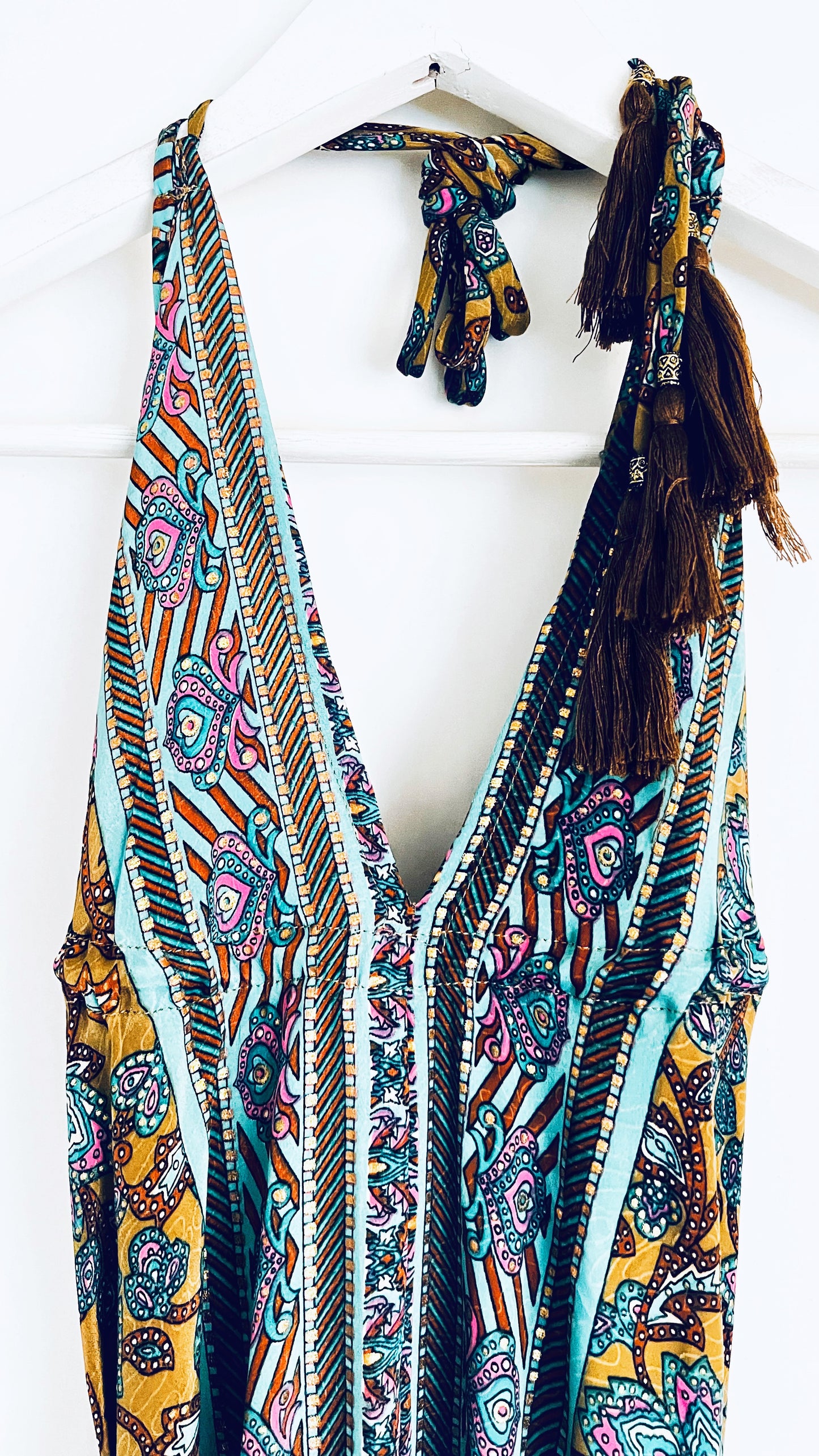 Bohemian Kleid - Braun