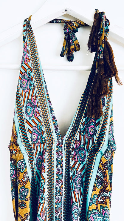Bohemian Kleid - Braun