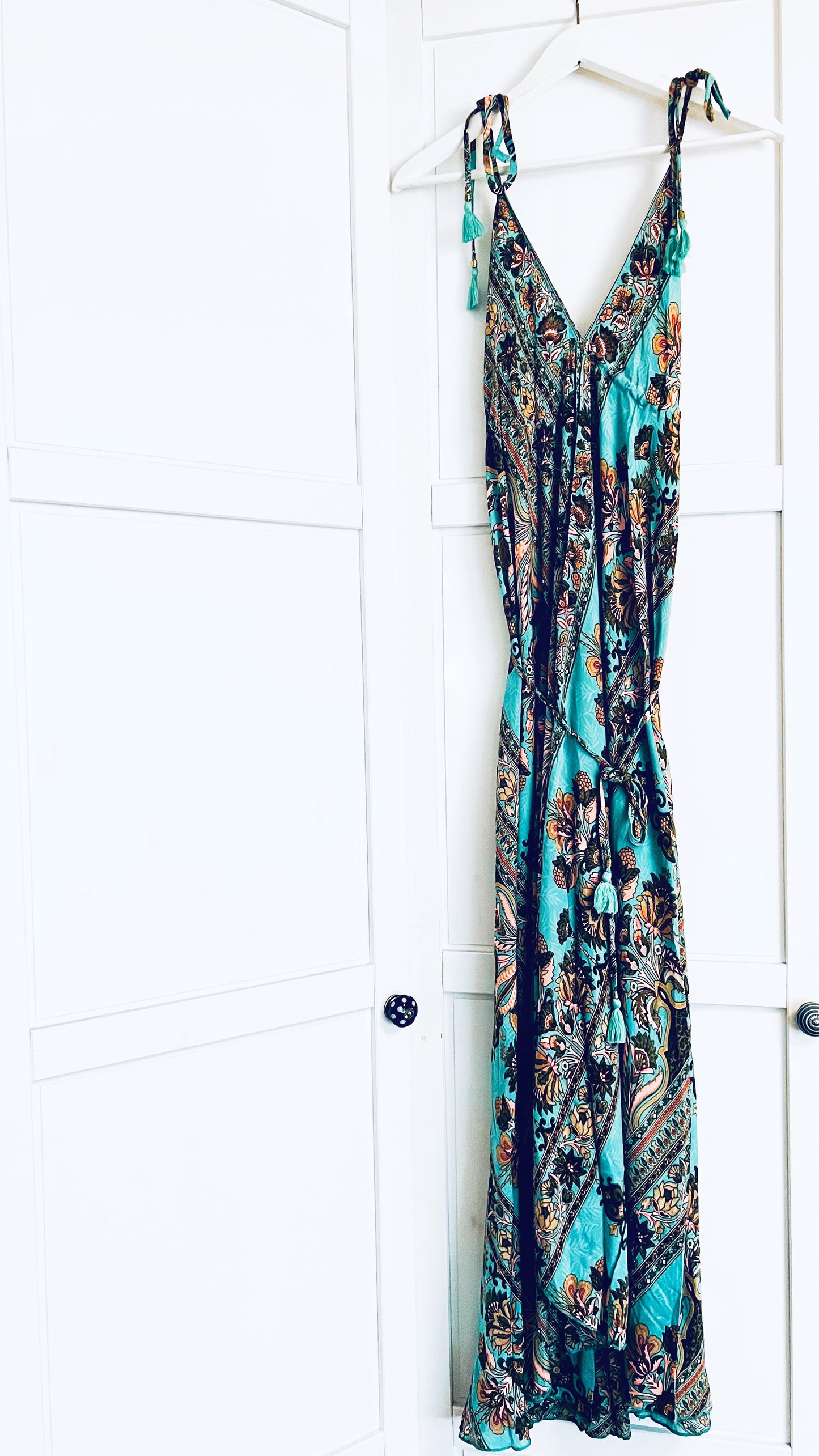 Bohemian Kleid - Türkis