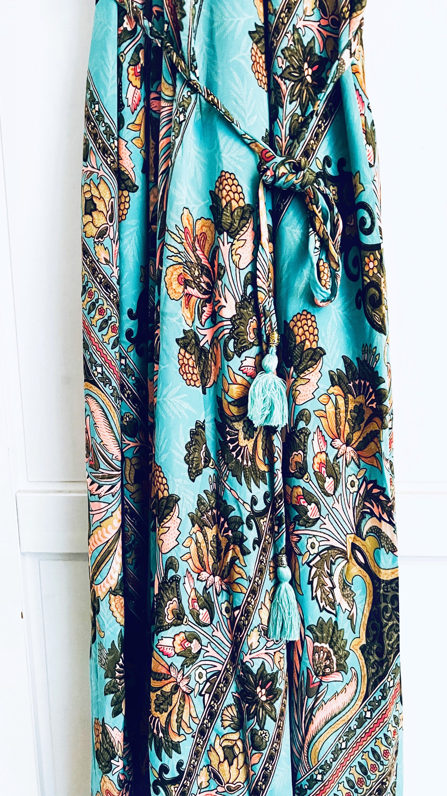 Bohemian Kleid - Türkis