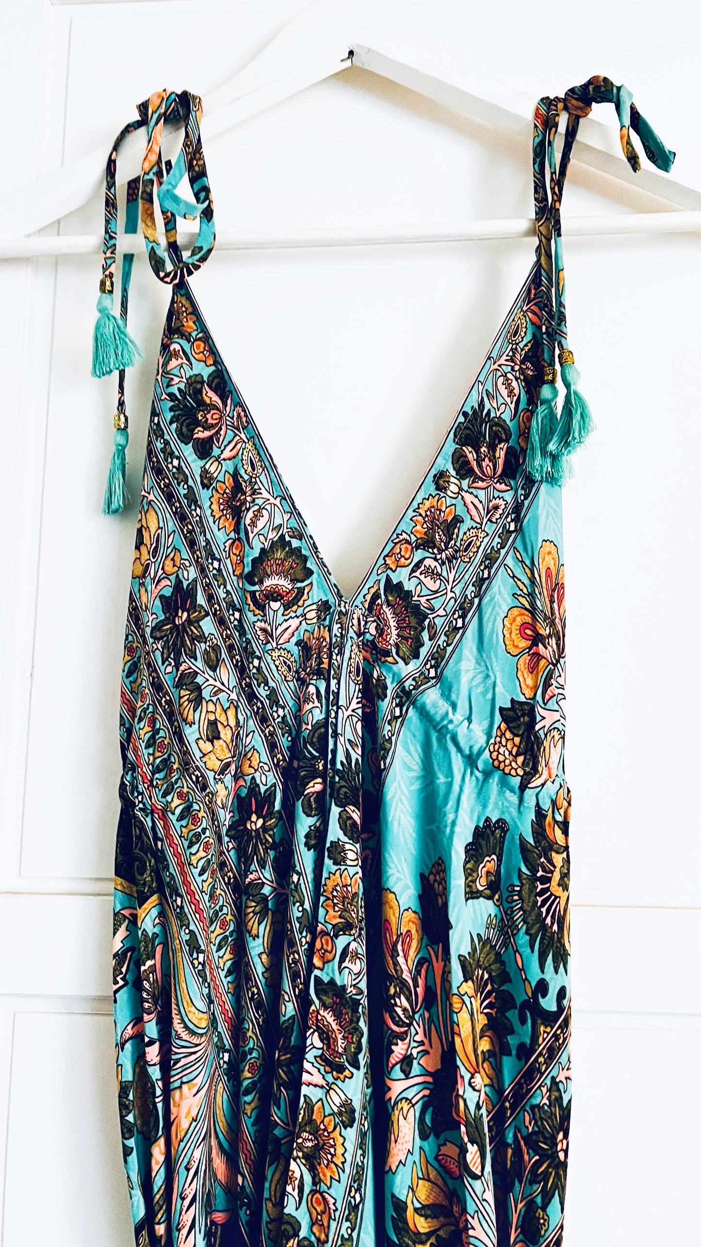 Bohemian Kleid - Türkis