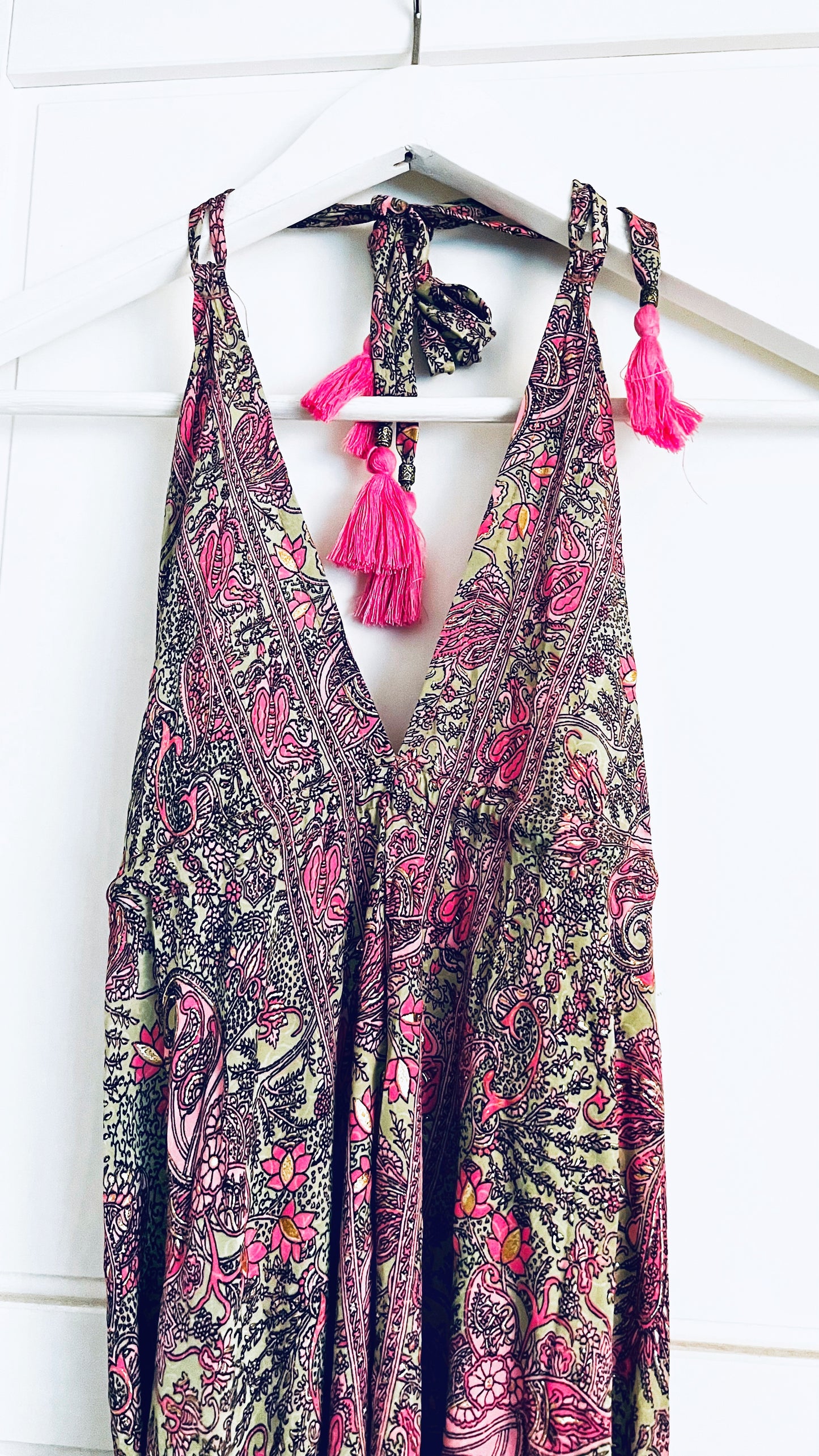 Bohemian Kleid - Pink