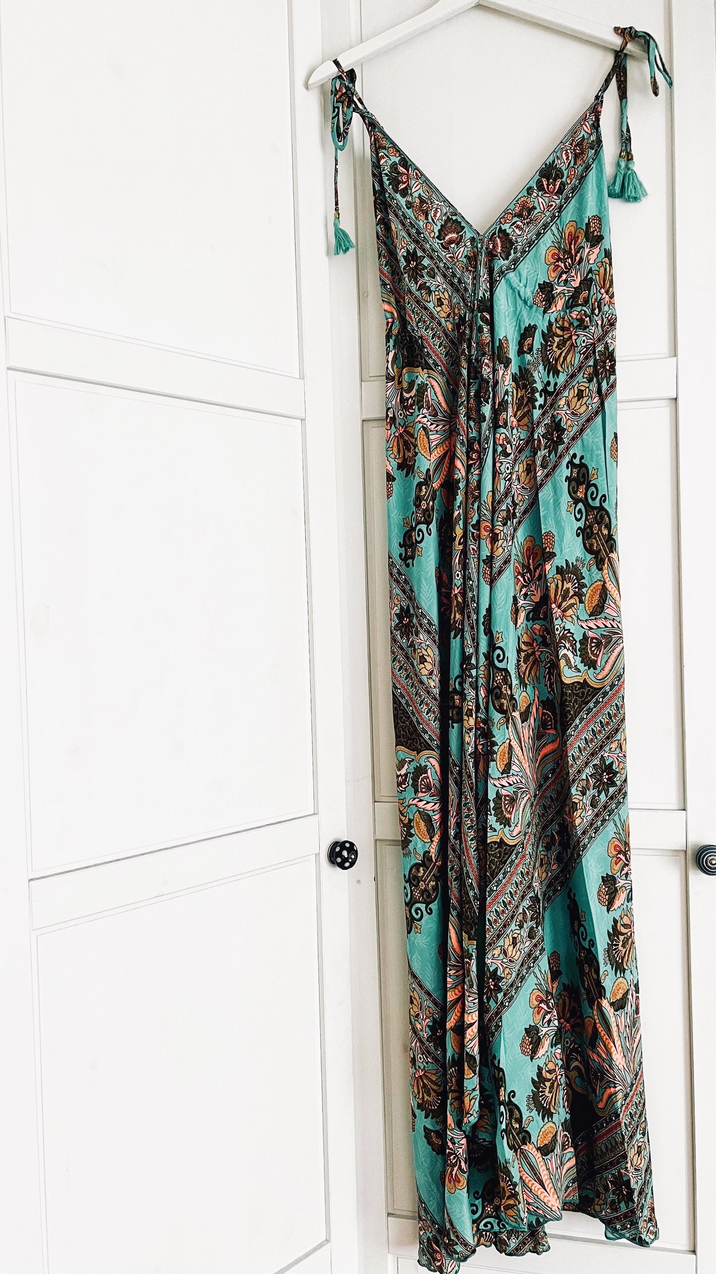 Bohemian Kleid - Türkis