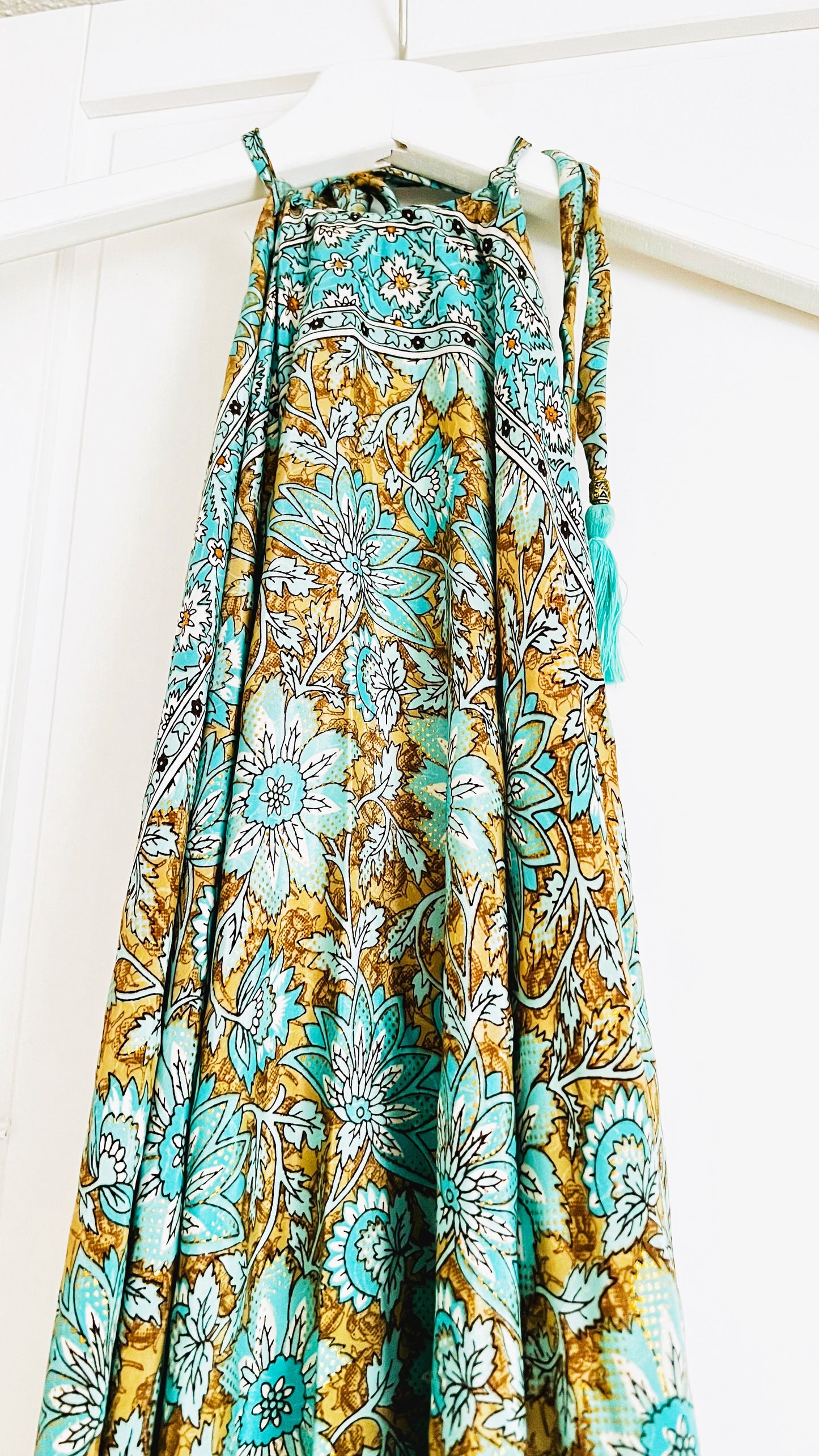 Bohemian Kleid - Türkis