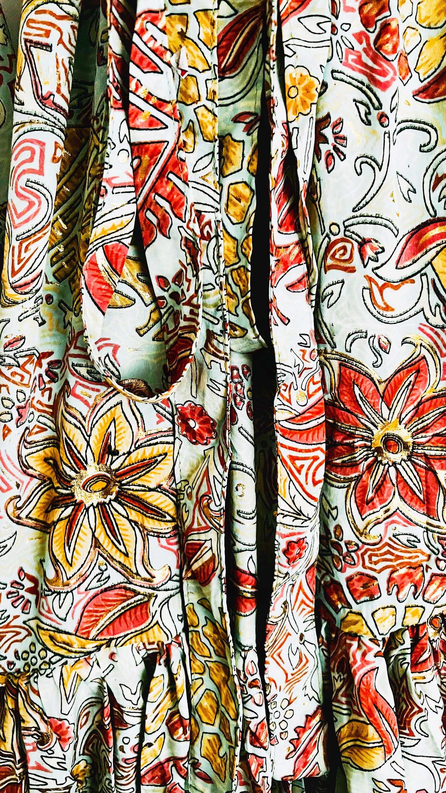 Bohemian Tunika Wickelkleid