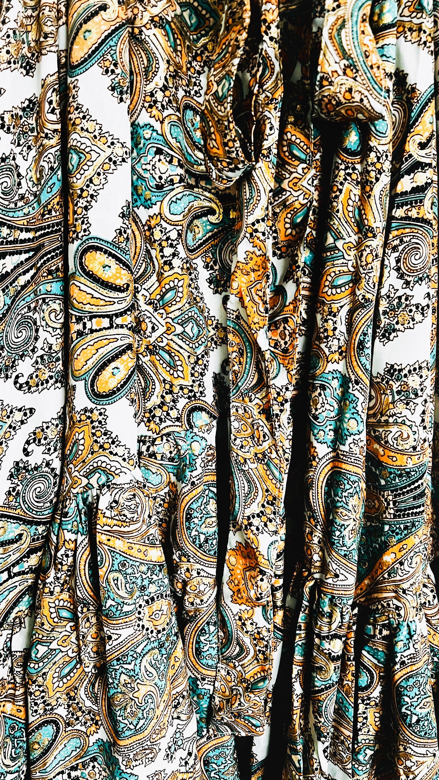 Bohemian Tunika Wickelkleid