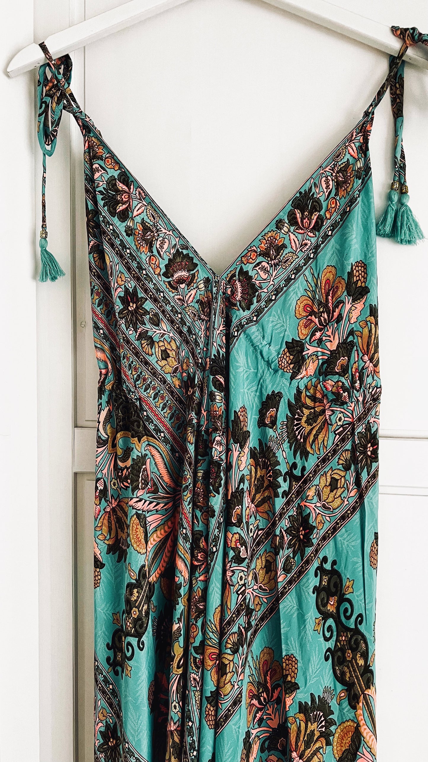 Bohemian Kleid - Türkis