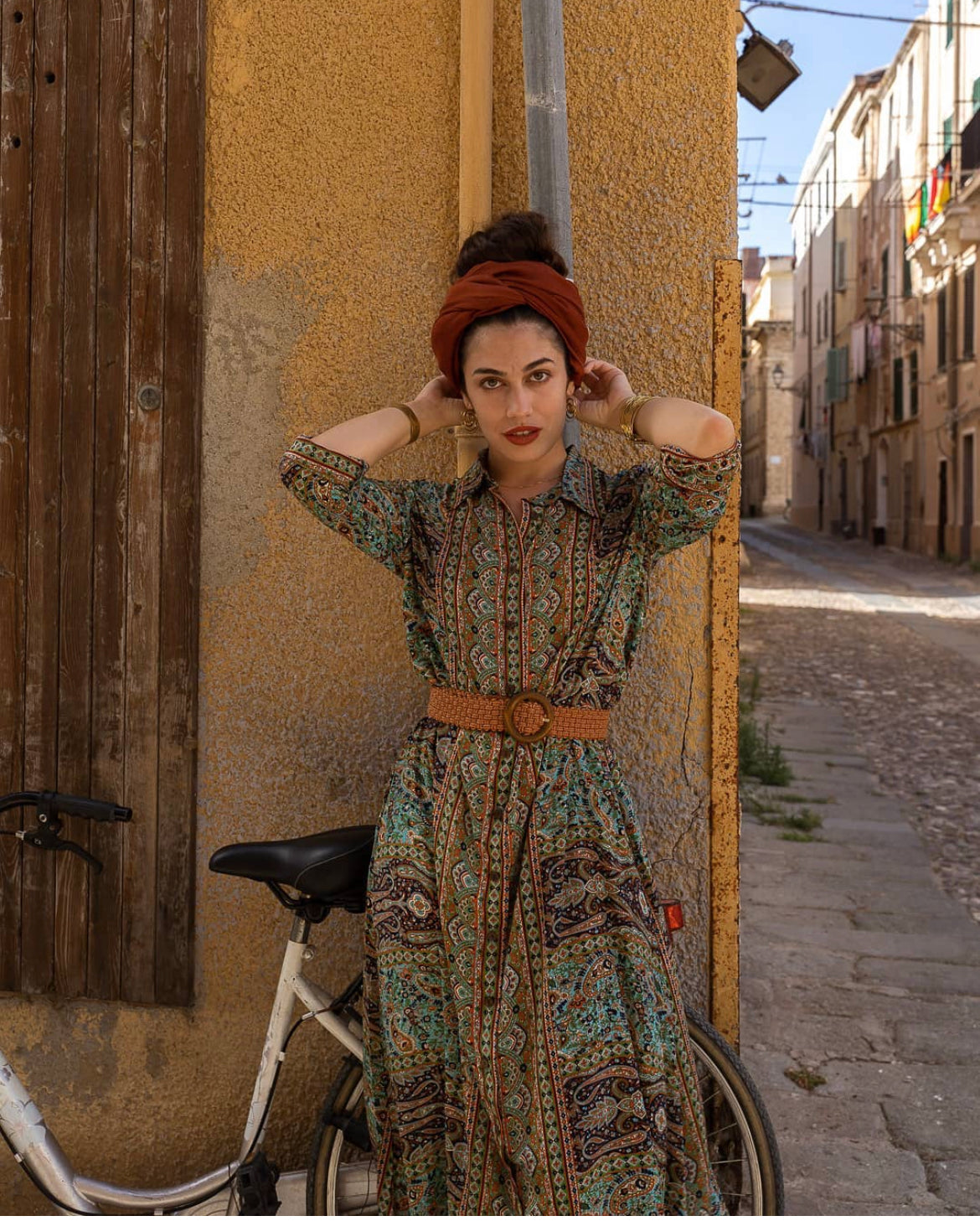 Bohemian Hemdkleid long