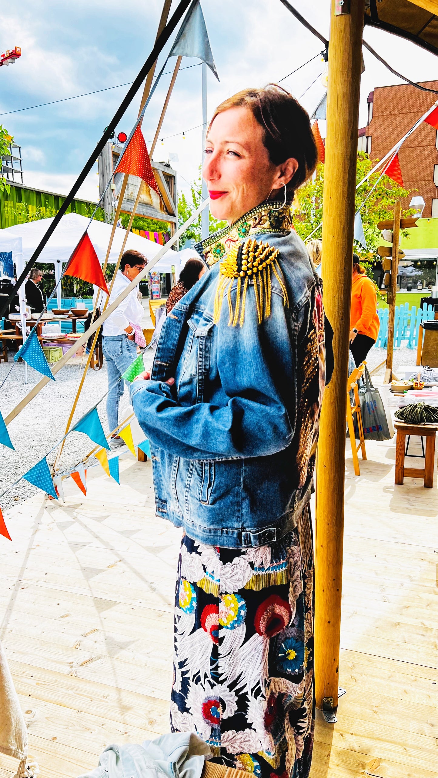 Boho Jacke Bob Marley