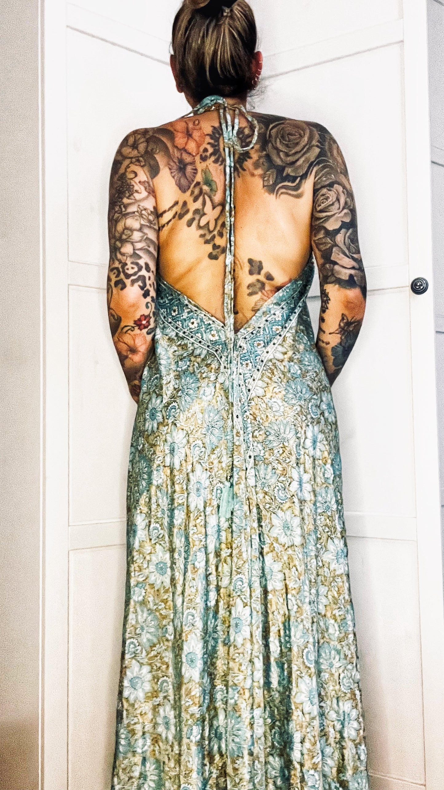 Bohemian Kleid - Türkis