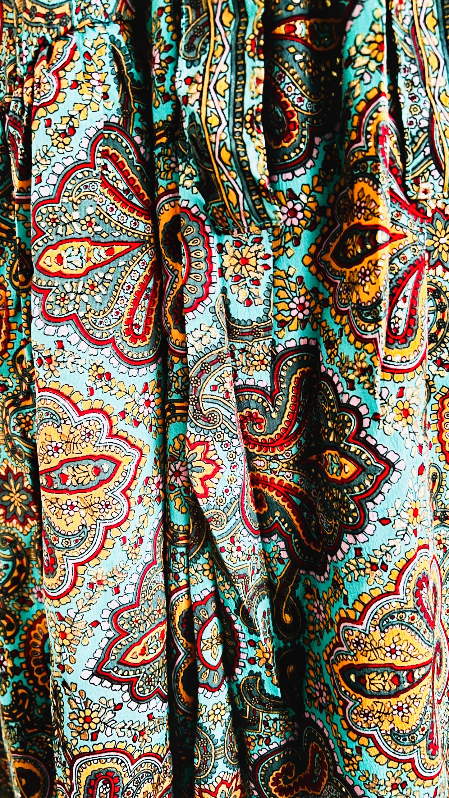 Bohemian Tunika Wickelkleid